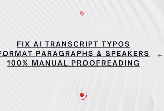 manually clean up and format your transcription audio to text